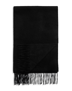 The Men's Store At Bloomingdale's Solid Oversized Cashmere Scarf - 100% Exclusive In Black