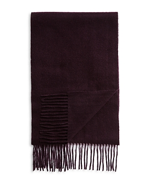 The Men's Store At Bloomingdale's Solid Oversized Cashmere Scarf - 100% Exclusive In Burgundy