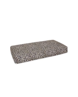 Posh Peanut - Girls' Lana Leopard Printed Fitted Crib Sheet - Baby