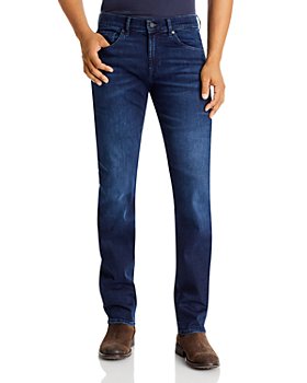 7 For All Mankind - The Straight Fit Jeans in Dark Blue
