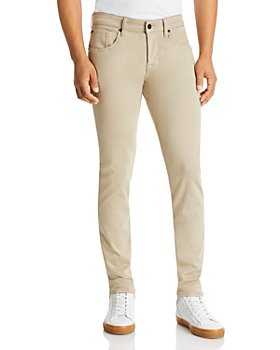 7 For All Mankind - Slimmy Luxe Performance Plus Pants in Dark Khaki