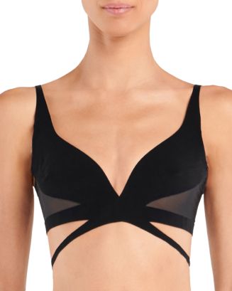 スーツ Wolford Wolford x Mugler 'Flock Shaping bra (061427 7005) Wolford Flocked Shaping Bra | Bloomingdale's