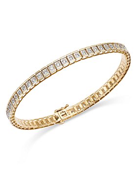 Bloomingdale's - Men's Diamond Tennis Bracelet in 14K Yellow Gold, 2.0 ct. t.w. - 100% Exclusive