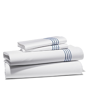 Frette Cruise Sheet Set, Queen - 100% Exclusive In White/peacock