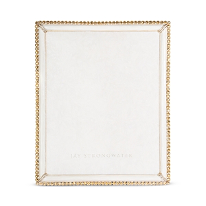 Jay Strongwater Laetitia Stone Edge Frame, 8 X 10 In Gold