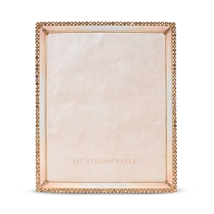 Jay Strongwater Stone Edge Picture Frame, 8" X 10" In Boudoire