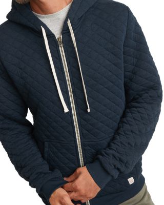Corbet Quilted Full Zip Hoodie