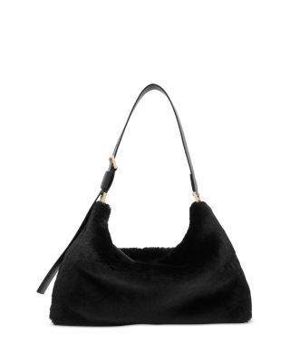 All saints shearling bag sale