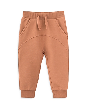 MILES THE LABEL BOYS' BROWN JOGGER PANTS - BABY