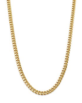 Bloomingdale's - Men's Miami Cuban Link Chain Necklace in 14K Yellow Gold, 24" - 100% Exclusive