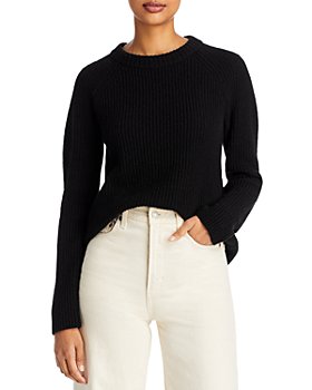 Vince - Cashmere Shaker Ribbed Mock Neck Sweater - 100% Exclusive