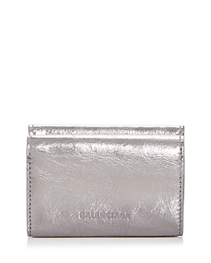 Balenciaga Le Cagole Mini Leather Bifold Wallet
