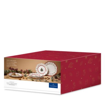 Toy's Delight Dinner & Salad Plate Set, 8 Pieces