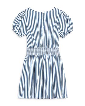 Little Kid Girls Puff Sleeve Striped Fit and Flare Dress Bloomingdales Girls Clothing Dresses Puff Sleeve Dress 