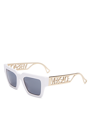 Versace Ve 4431 401/87 50mm Womens Square Sunglasses In White