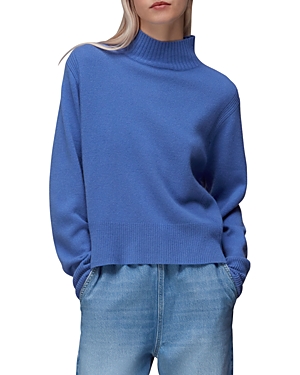 WHISTLES FERNE WOOL FUNNEL NECK SWEATER