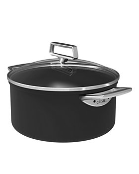 Cristel - 5.5 Qt. Nonstick Stew Pan and Lid