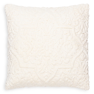 Surya Frisco Textural Patterned Decorative Pillow, 20 X 20 In White