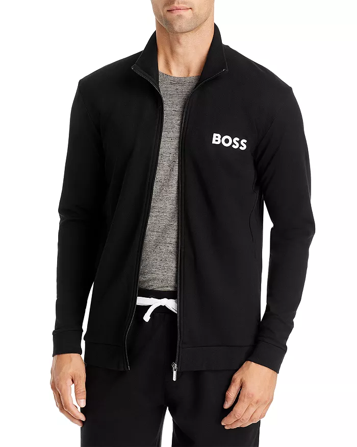bloomingdales.com | Ease Cotton Logo Print Full Zip Jacket
