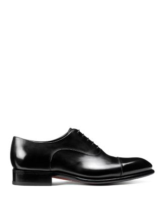 Santoni Men's Carter Lace Up Cap Toe Oxford Dress Shoes | Bloomingdale's