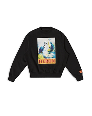 Heron Preston Halftone Heron Graphic Sweatshirt