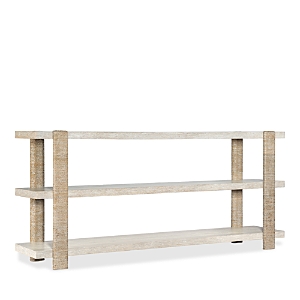 Hooker Furniture Commerce & Market Console Table In Light Wood