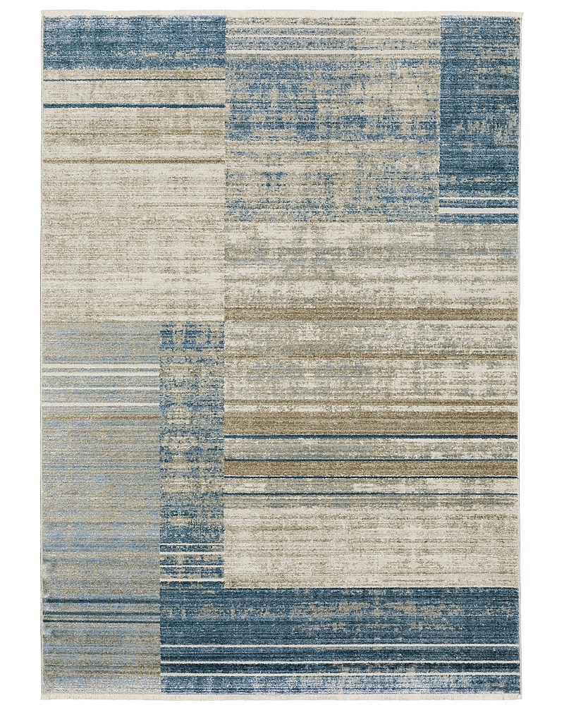 Oriental Weavers Bauer 090b2 Area Rug, 5'3 X 7'6 In Blue
