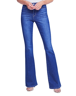 L Agence Marty High Rise Flare Jeans In Watson In Colton