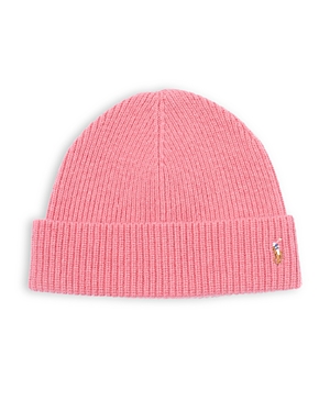Polo Ralph Lauren Signature Cuff Logo Beanie Hat In Adirondack