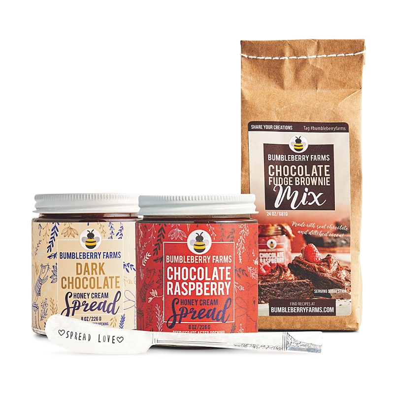 Bumbleberry Farms Chocolate Spread And Brownie Mix Set