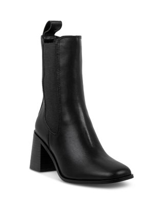 Women's Argent High Chelsea Booties In Black