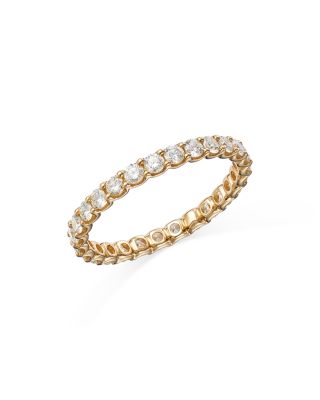 Bloomingdale's Fine Collection - Diamond Eternity Band in 14K Yellow Gold, 1.0 tcw