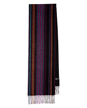 Paul Smith Trent Wool Striped Scarf