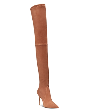 Stuart Weitzman Ultrastuart Over-the-knee Suede Boots In Cappucino