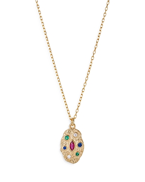Argento Vivo Molten Pendant Necklace in 14K Gold Plated, 16