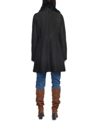 Sancy Toscana Trimmed Shearling Coat