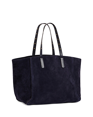 Gerard Darel Simple 2 Leather Shopping Tote In Universe