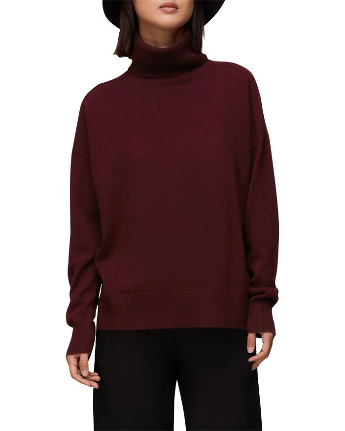 Whistles Cashmere Roll Neck Sweater Bloomingdale's