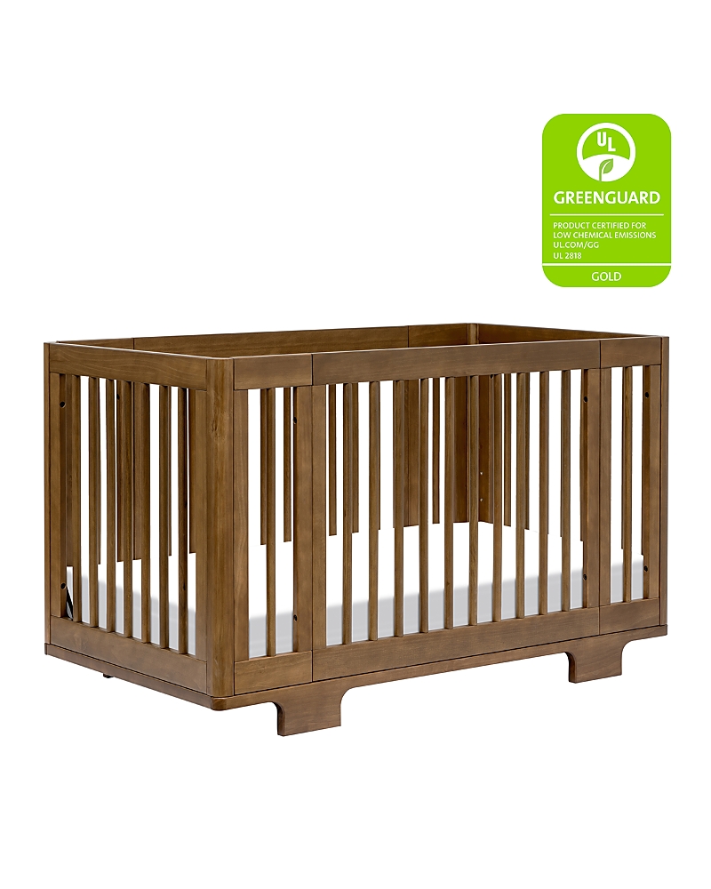 Babyletto Classic Yuzu 8 In 1 Convertible Crib With All Stages Conversion Kits In Natural Walnut
