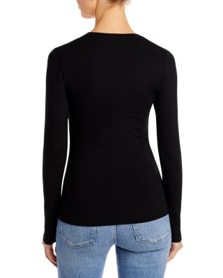 V Neck Long Sleeve Tee