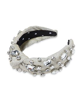 Lele Sadoughi - Crystal Embellished Knot Headband