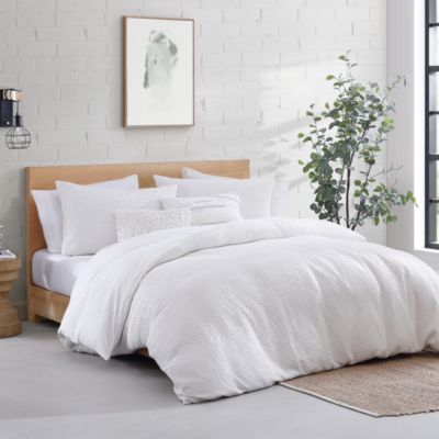 Modern Waffle Comforter Set, King