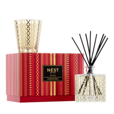 NEST New York - Holiday Classic Candle & Diffuser Set