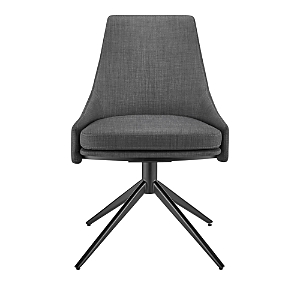 Euro Style Signa Side Chair In Charcoal