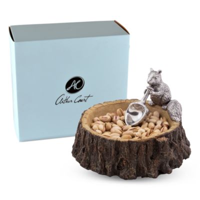 Standing Squirrel Nut Bowl