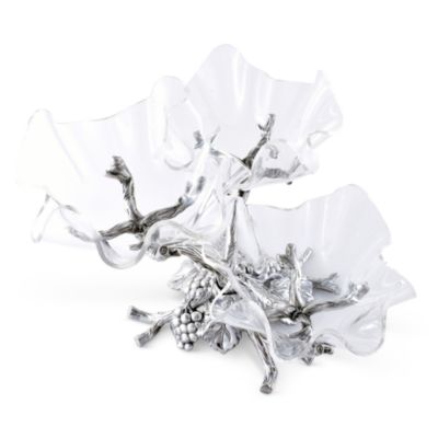 3 Tier Grape Stand with Acrylic Bowls 