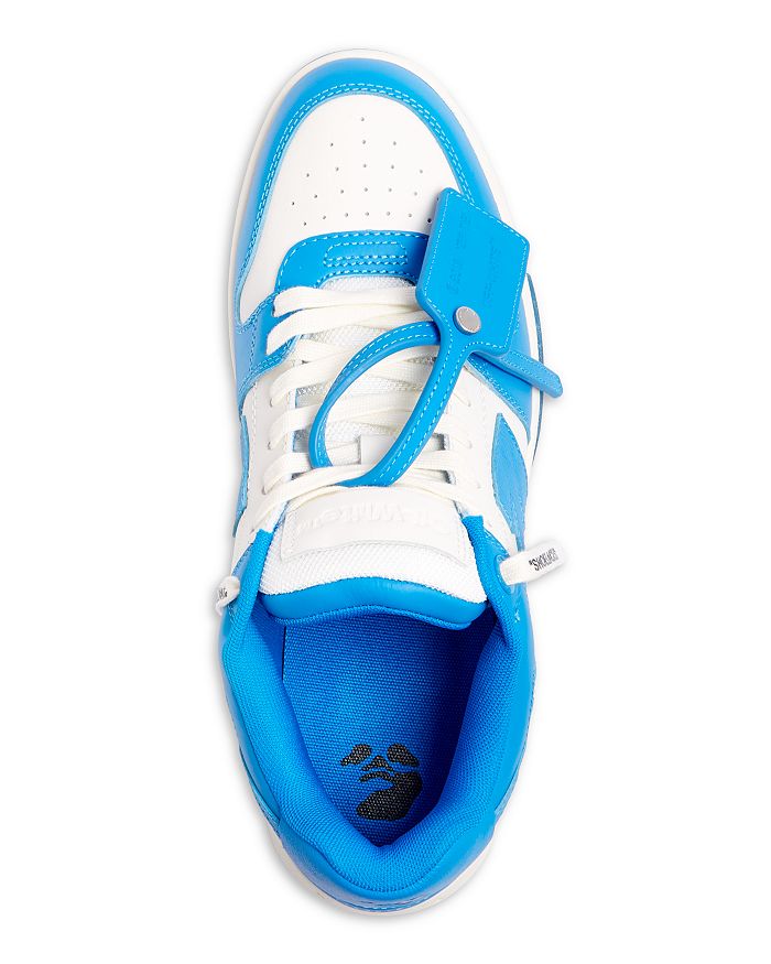 Shop Off-white Men's Out Of Office Low Top Sneakers In Blue White