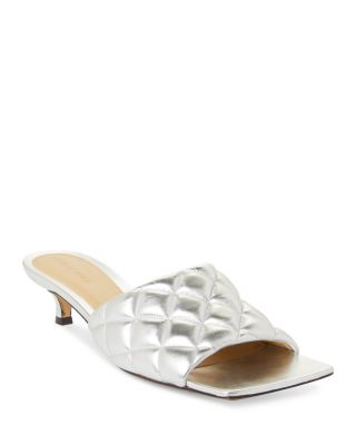 Bottega Veneta - Women's Padded Quilted Slip On Sandals