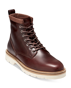 Cole Haan Men's American Classics Waterproof Lace-up Boots Men's Shoes In Brown