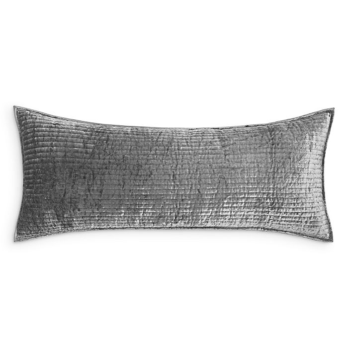 Hudson Park Collection Textured Velvet Decorative Pillow, 14" X 36